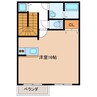 ヴィーノ　ロッソ 1Rの間取り