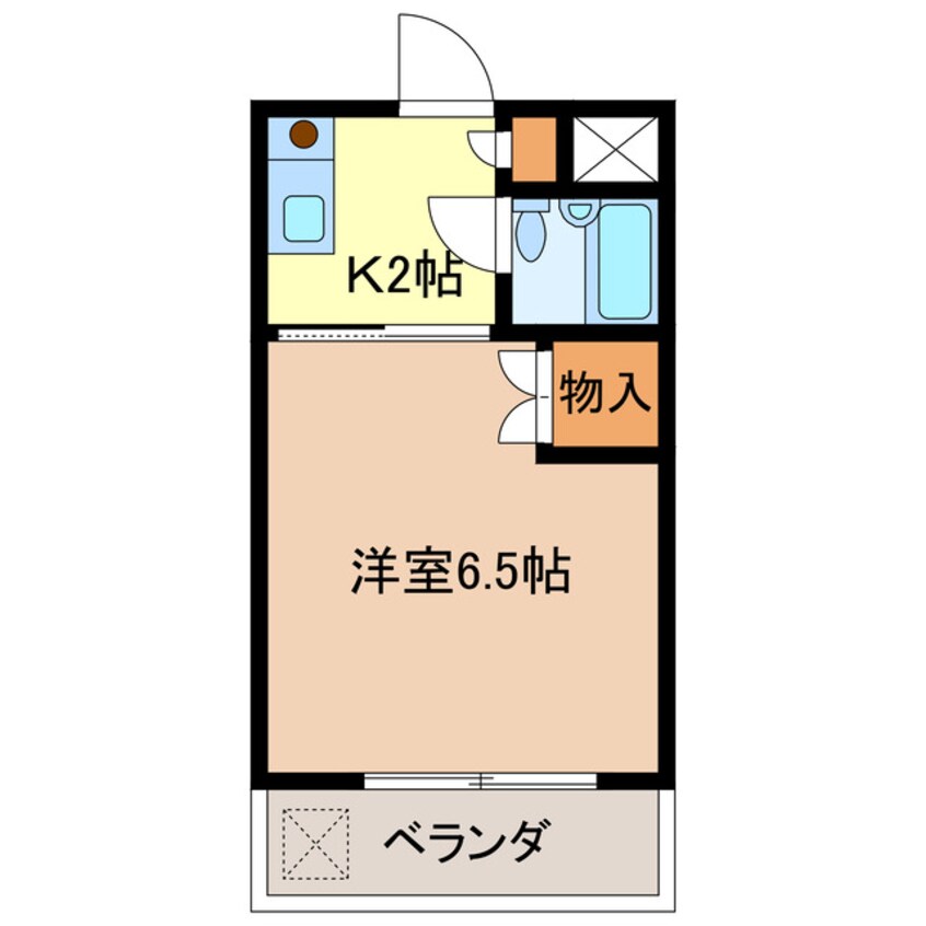 間取図 コーポ伊吹A･B