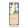 リヴァージュ　Ａ・Ｂ棟 1Kの間取り
