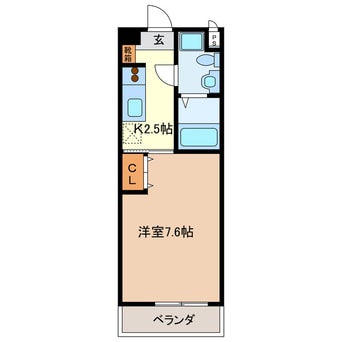間取図 エイムオーエス島崎町マンション