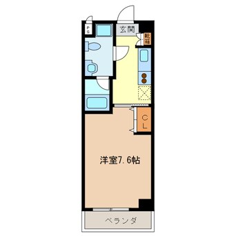 間取図 エイムオーエス島崎町マンション