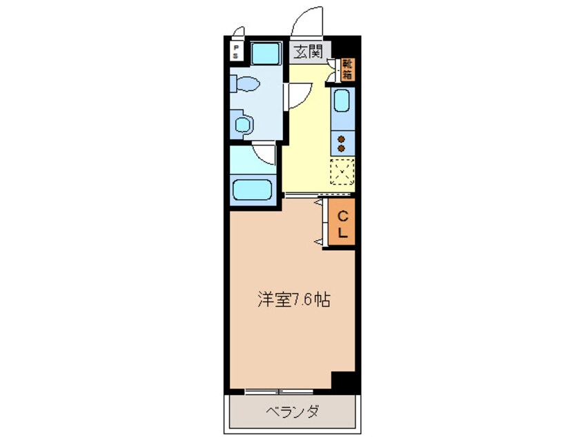 間取図 エイムオーエス島崎町マンション