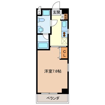 間取図 エイムオーエス島崎町マンション