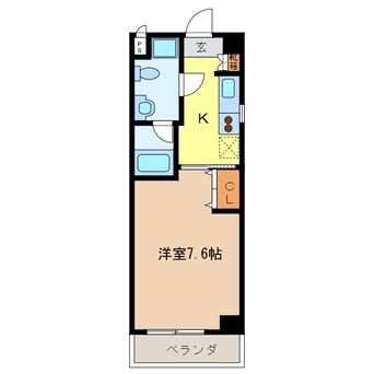 間取図 エイムオーエス島崎町マンション