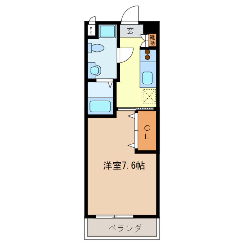 間取図 エイムオーエス島崎町マンション