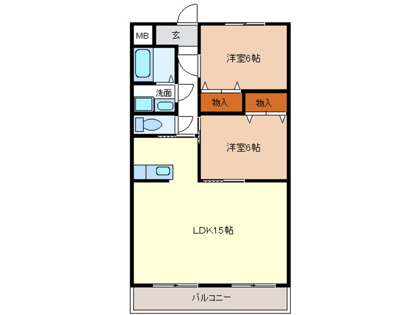 間取図 ロイヤルふじ