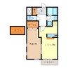 HEARTLAND中山 1LDKの間取り