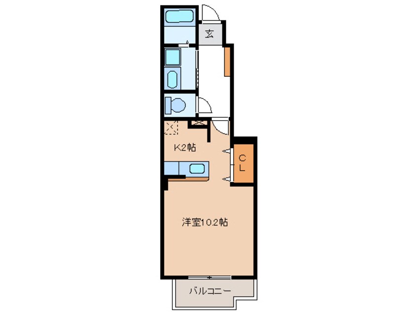 間取図 サン・フローラ