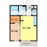 grand　ouest 1DKの間取り