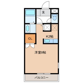 間取図 ヴェル　ソレイユ
