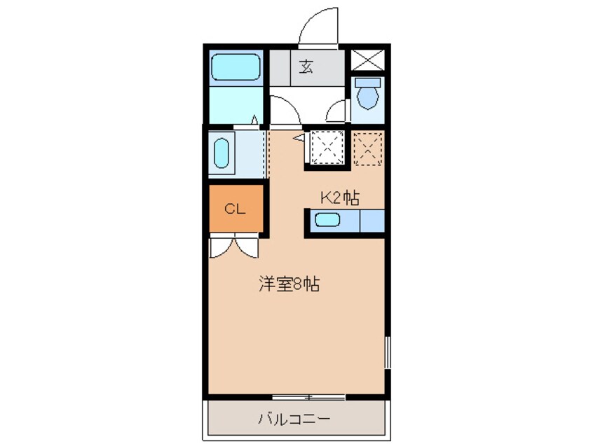 間取図 ヴェル　ソレイユ