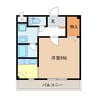 グランコート 1Kの間取り