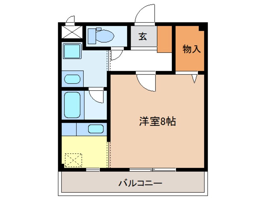 間取図 グランコート