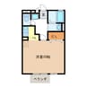 サウス　レグルス 1Rの間取り