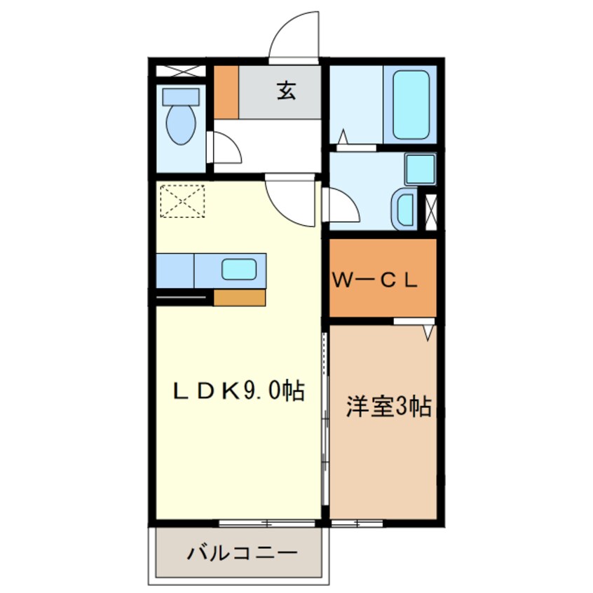 間取図 エスプワール矢倉下