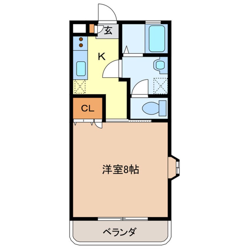 間取図 ティアラ町屋