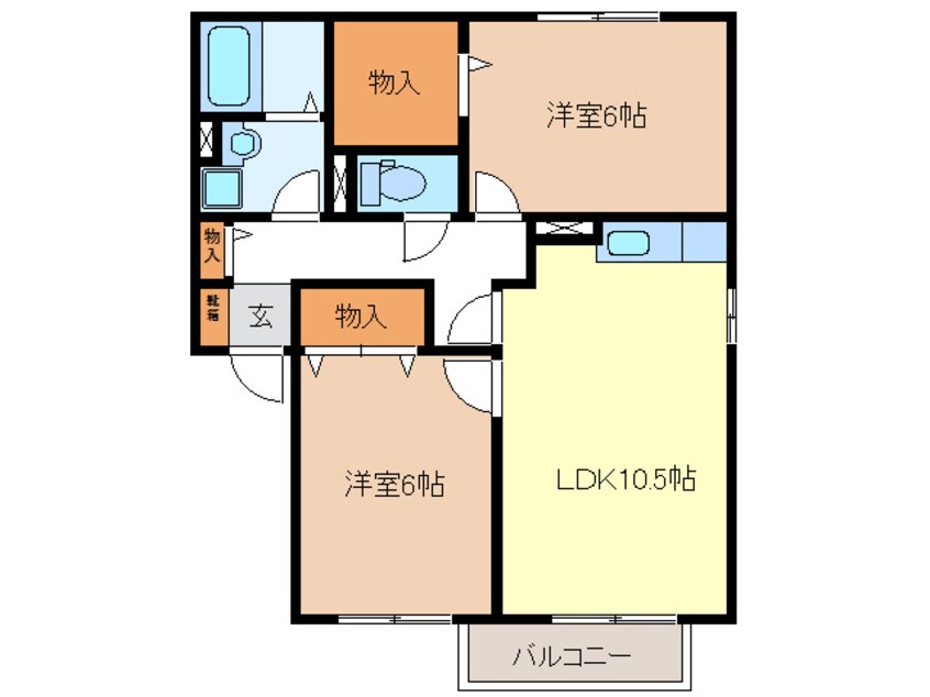 間取図 ヴェルドミール