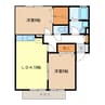 Maison　Symphony　Ａ 2LDKの間取り