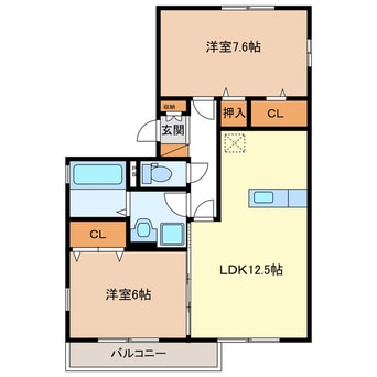 間取図 グランドマーニ