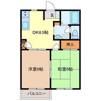 間取図 フリーデンハイム