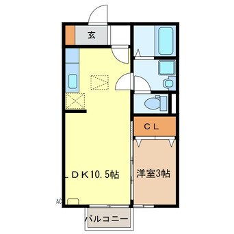 間取図 ビビッド