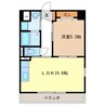 塔世西裏ＭＳビル 1LDKの間取り