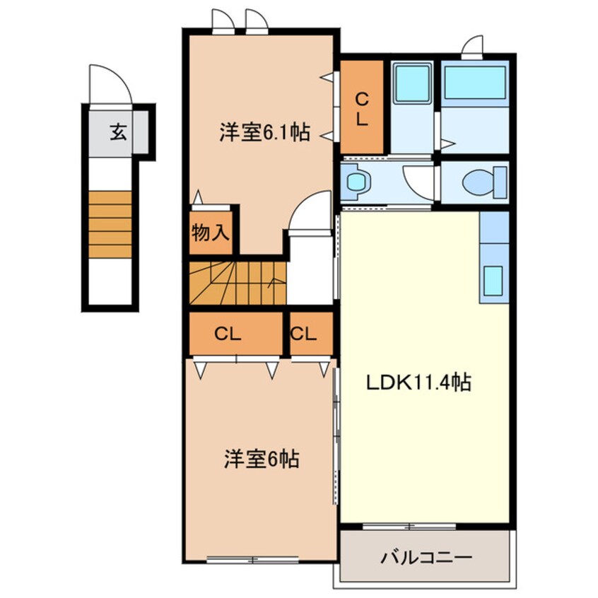 間取図 プルミエール