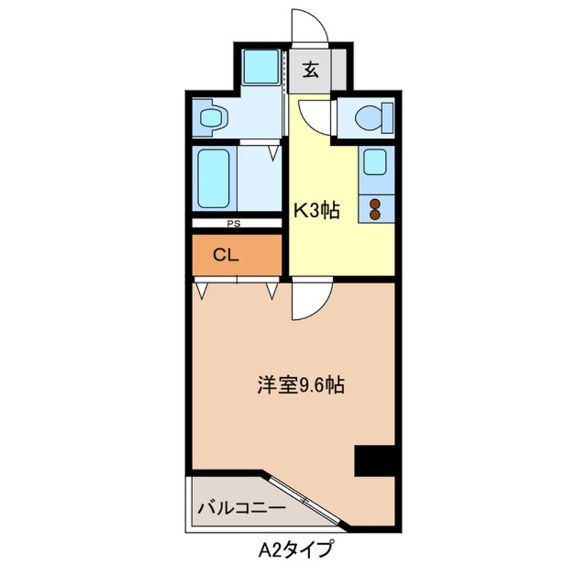 間取図 ルラシオン江戸橋