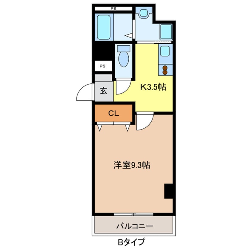 間取図 ルラシオン江戸橋