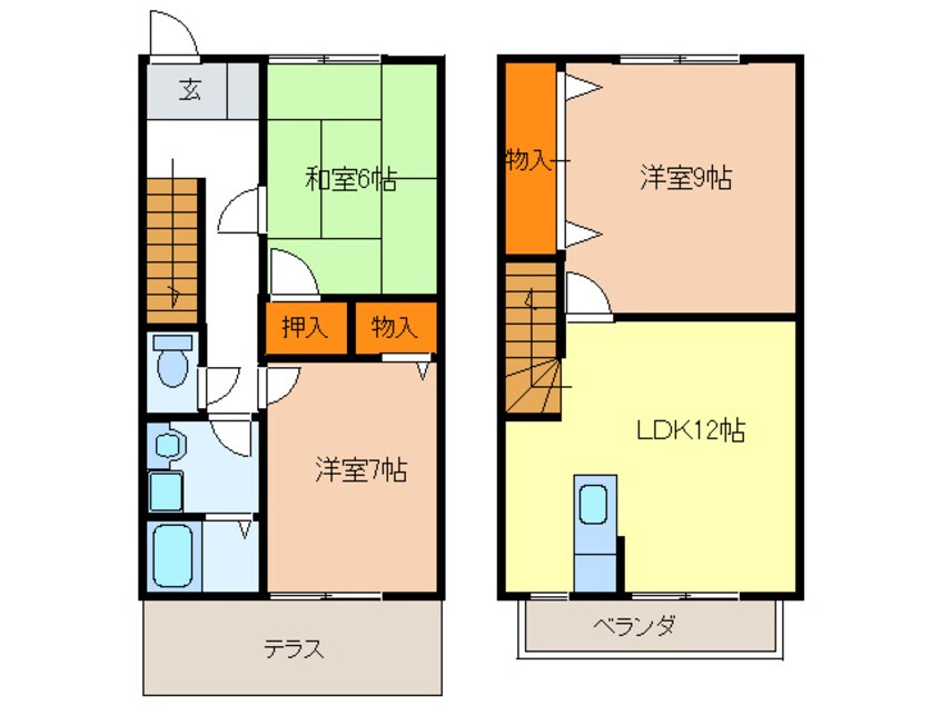 間取図 レイクサイドヴィラ　Ｆ棟