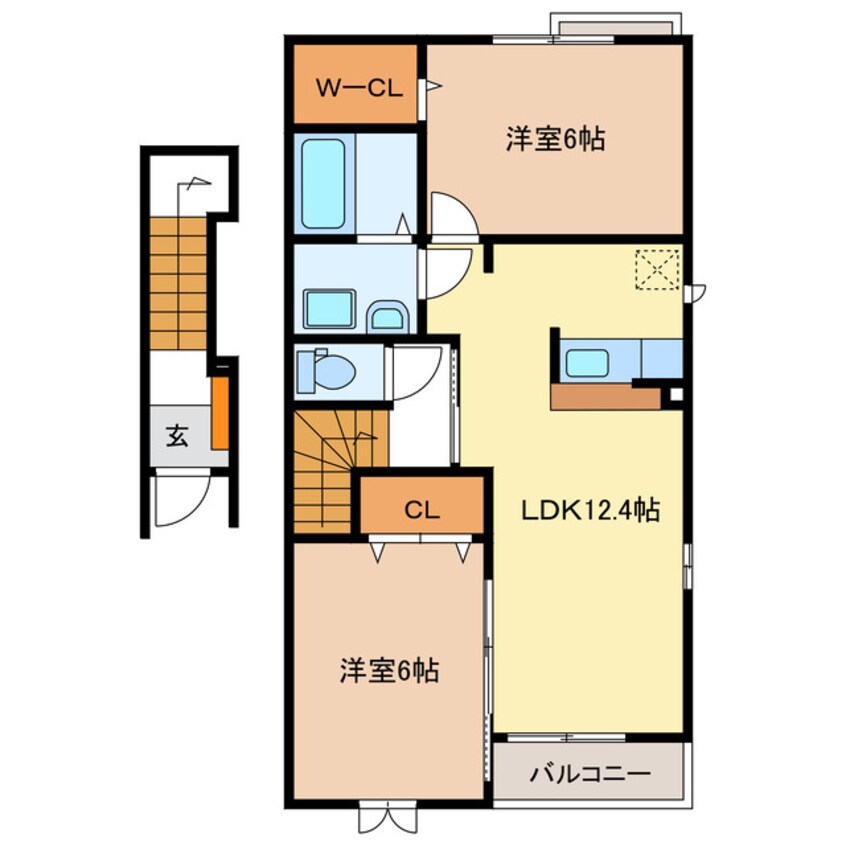 間取図 ブリュワリー豊洲　Ⅱ棟