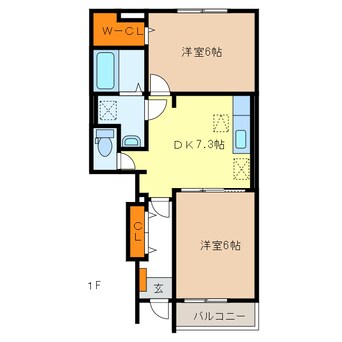 間取図 ブリュワリー豊洲　Ⅱ棟