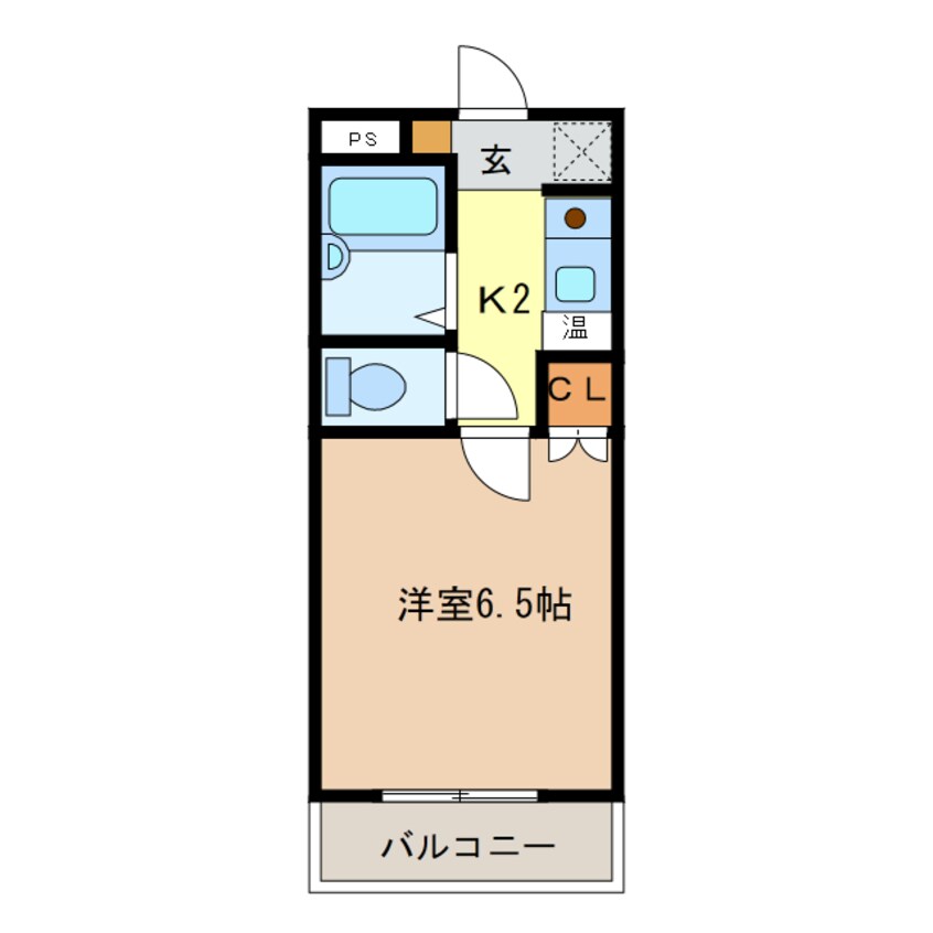 間取図 ラフィネ江戸橋