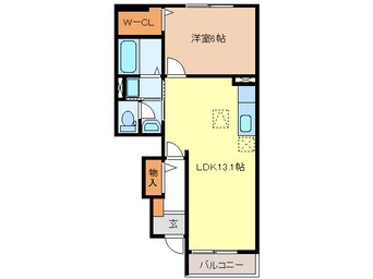 間取図 フリーデ　ハイムＡ・Ｂ