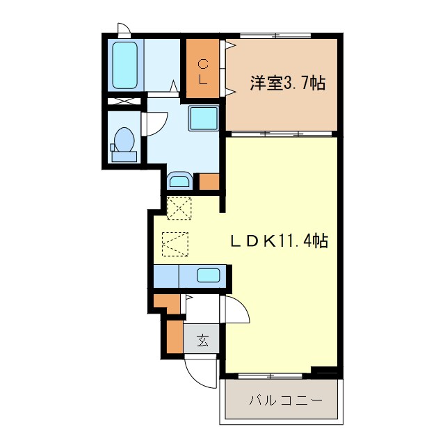 間取り図 ファールラートⅡ