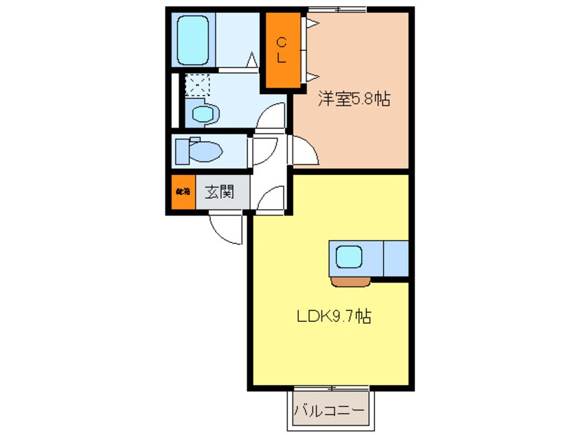 間取図 グラウンド サイド 本町