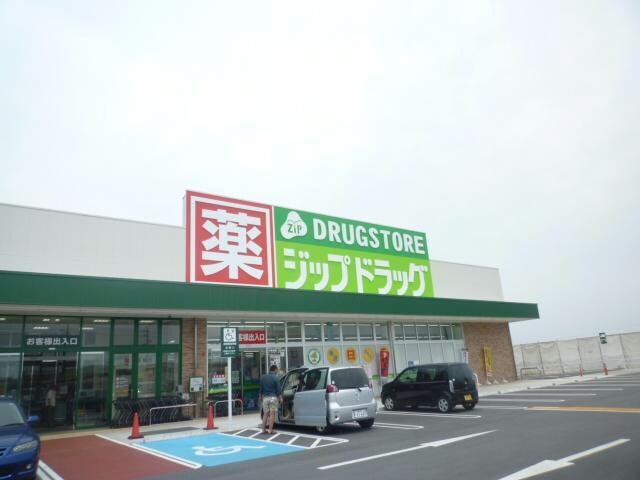 ジップドラッグ一身田店(ドラッグストア)まで1366m サンライズ　コーポ