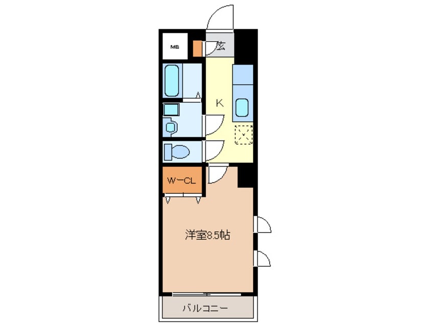 間取図 ミ・カーサ キタ