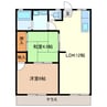 Cerezo（ｾﾚｯｿ）Ｂ棟 2LDKの間取り