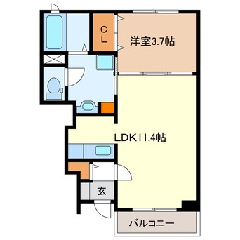 間取図 パークサイド花水木