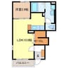 ＴＳＵ　ＢＡＹＣＯＵＲＴ 1LDKの間取り