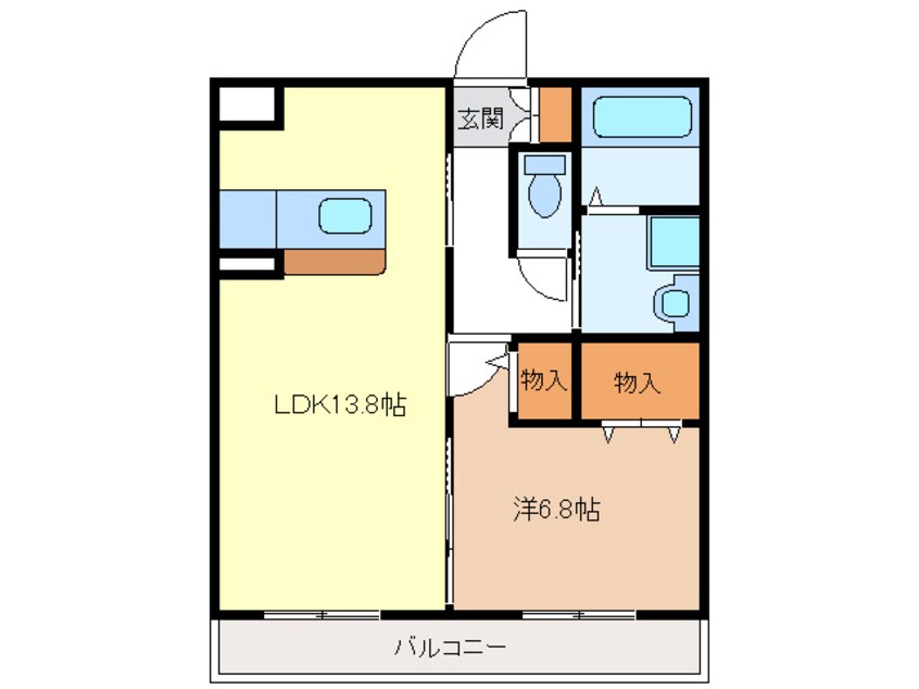 間取図 幸マンションⅡ