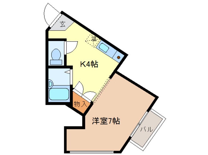 間取図 メゾンド雅