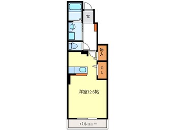 間取図 クレセント
