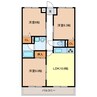 サンパレス 3LDKの間取り