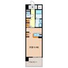 ＭＫプロムナード 1Rの間取り