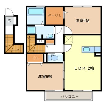 間取図 プリムローズ