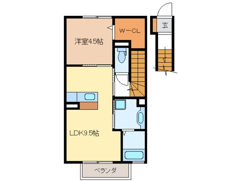 間取図 カーサ絆