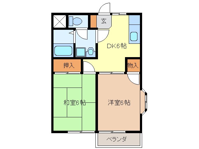 間取り図 エスポアール