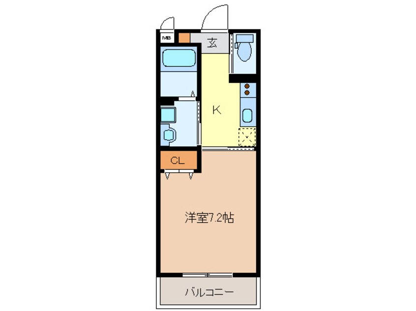 間取図 Dear Court